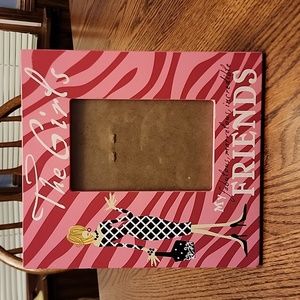 The girls pink frame